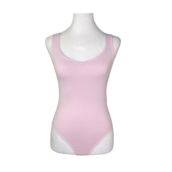 Free People Tops - Intimately Free People Ballet Bodysuit Light Pink Sleeveless V-Neck, Small #312